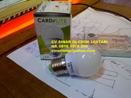 Lampu LED Bohlam mini P5 Siawet 2W Cardi Lite